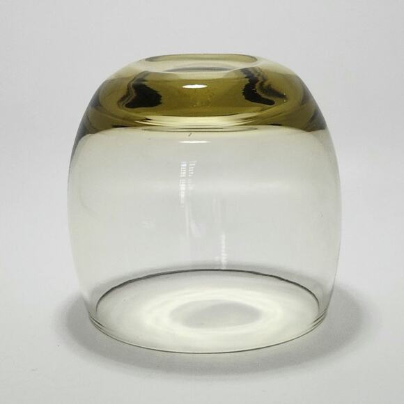 Vintage MCM Moser Culbuto Eldor Crystal Art Glass Whiskey Tumbler Barware - Picture 5 of 9